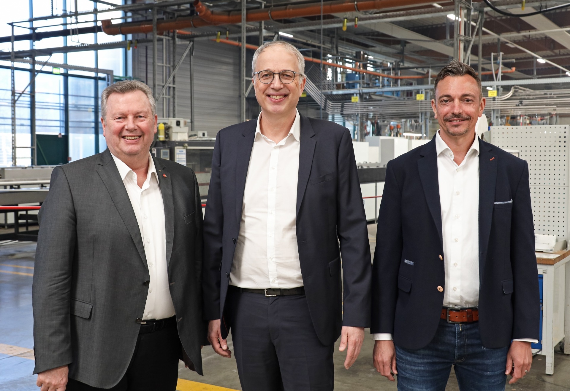 Marcus Wittmann, Tobias Kuhn und Dieter Pfister führen ab 1. Juni das Unternehmen